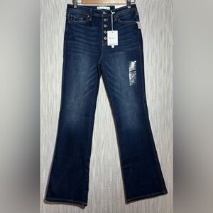 KanCan Dark Blue Flare Jeans